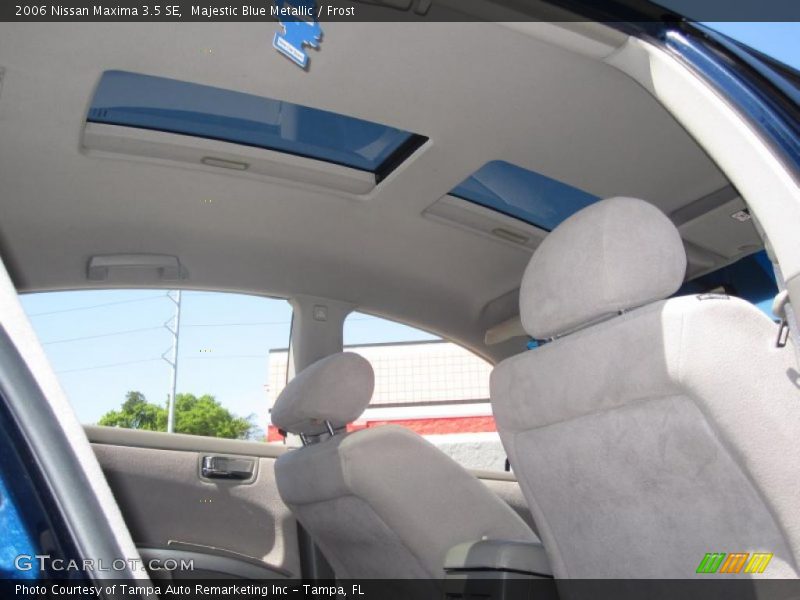 Majestic Blue Metallic / Frost 2006 Nissan Maxima 3.5 SE