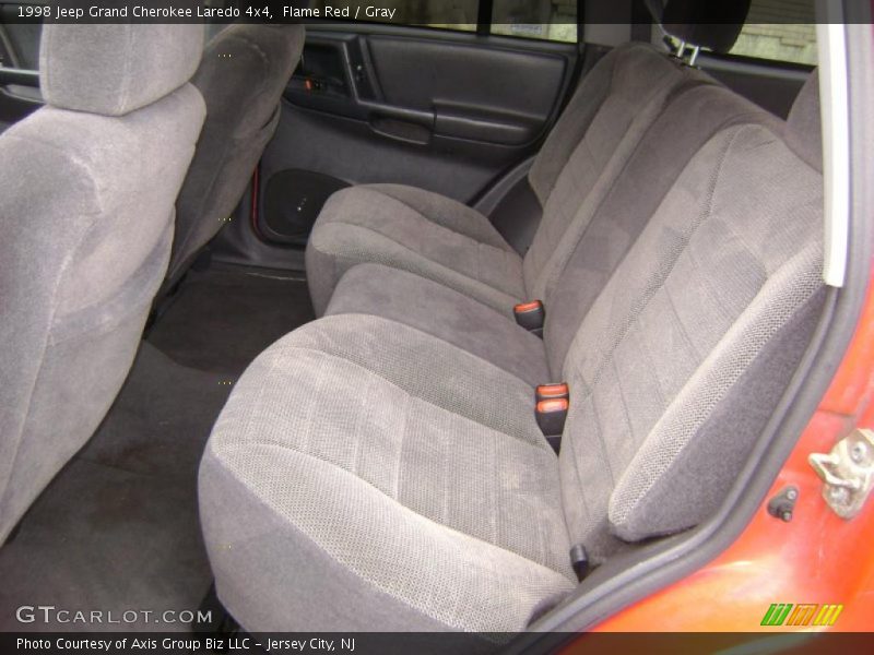Flame Red / Gray 1998 Jeep Grand Cherokee Laredo 4x4