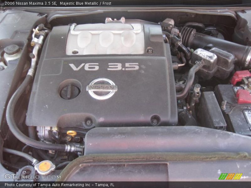 Majestic Blue Metallic / Frost 2006 Nissan Maxima 3.5 SE