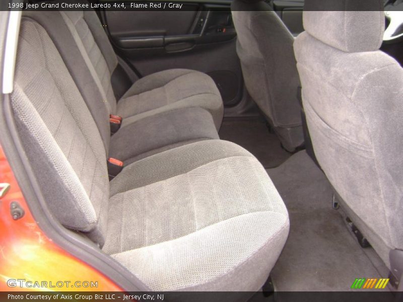 Flame Red / Gray 1998 Jeep Grand Cherokee Laredo 4x4
