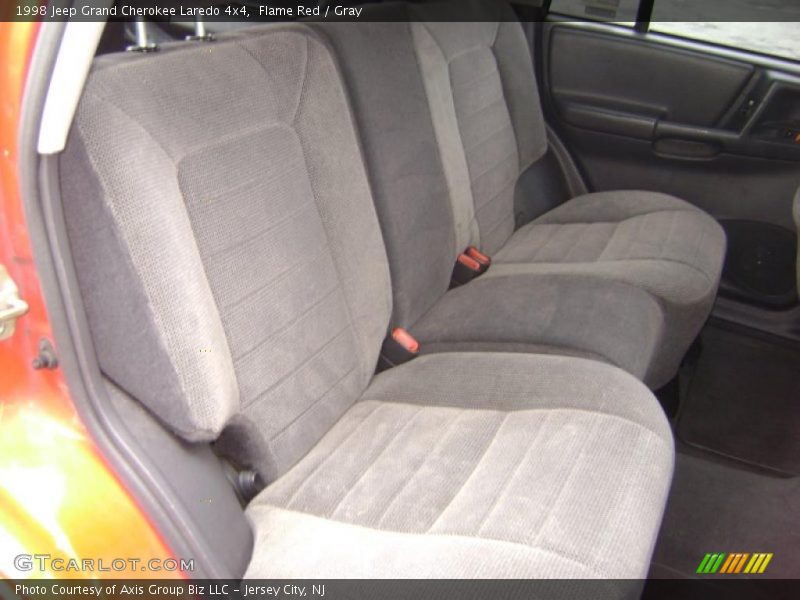 Flame Red / Gray 1998 Jeep Grand Cherokee Laredo 4x4