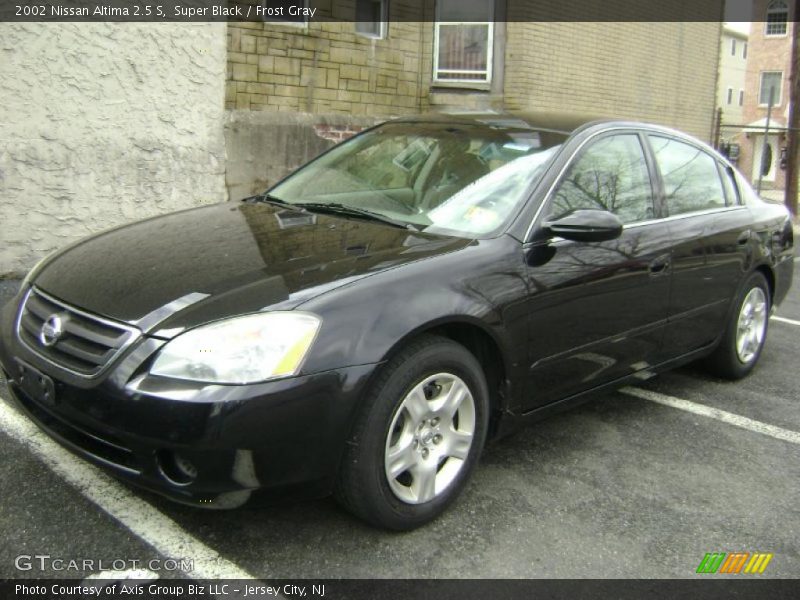 Super Black / Frost Gray 2002 Nissan Altima 2.5 S