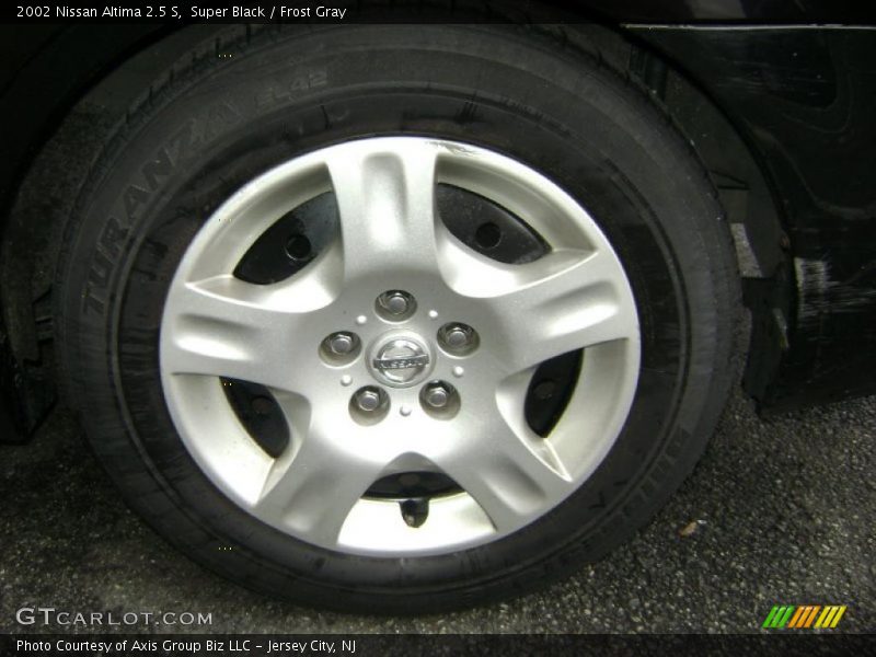 Super Black / Frost Gray 2002 Nissan Altima 2.5 S