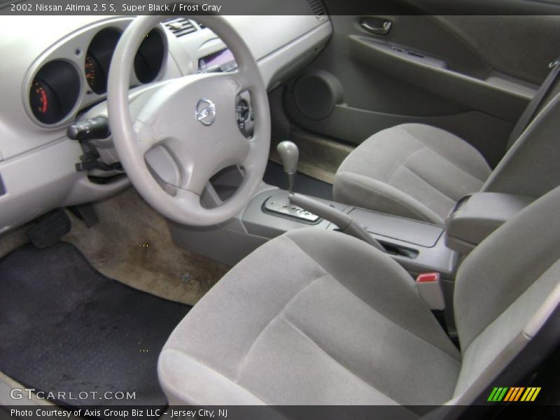 Super Black / Frost Gray 2002 Nissan Altima 2.5 S