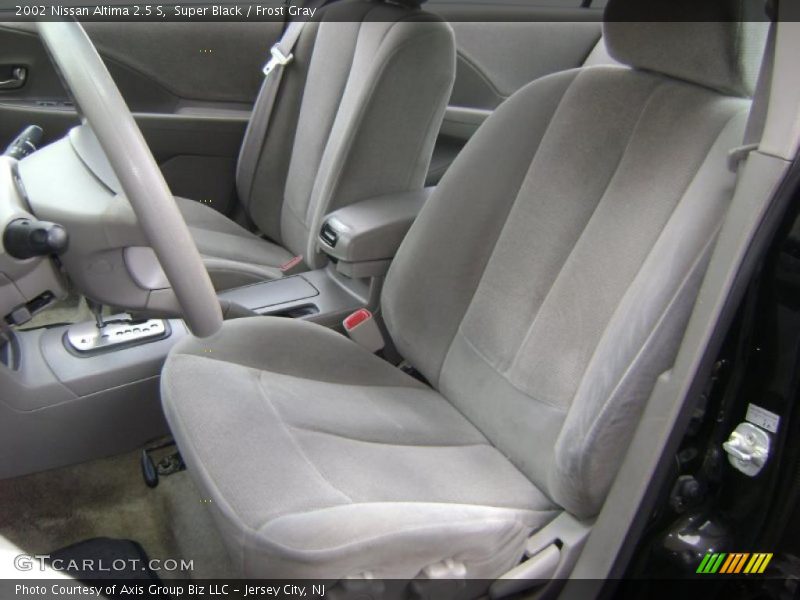 Super Black / Frost Gray 2002 Nissan Altima 2.5 S
