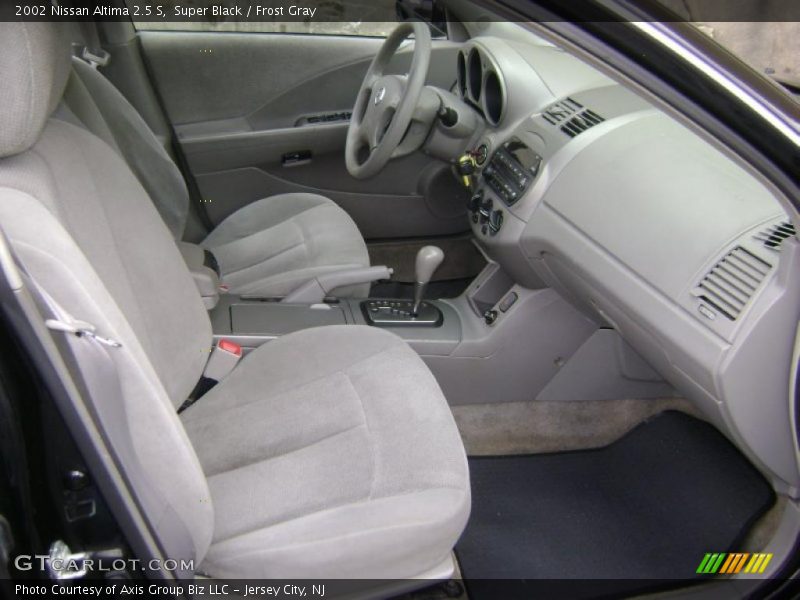 Super Black / Frost Gray 2002 Nissan Altima 2.5 S