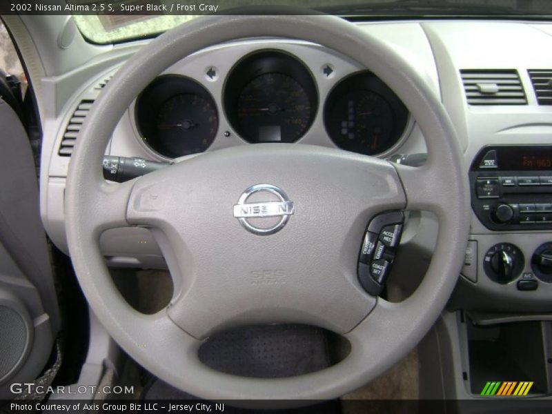 Super Black / Frost Gray 2002 Nissan Altima 2.5 S