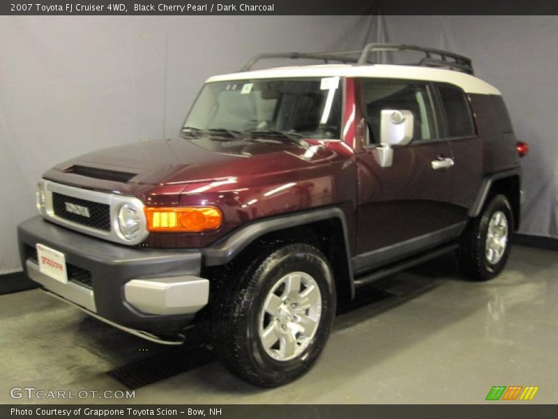 Black Cherry Pearl / Dark Charcoal 2007 Toyota FJ Cruiser 4WD