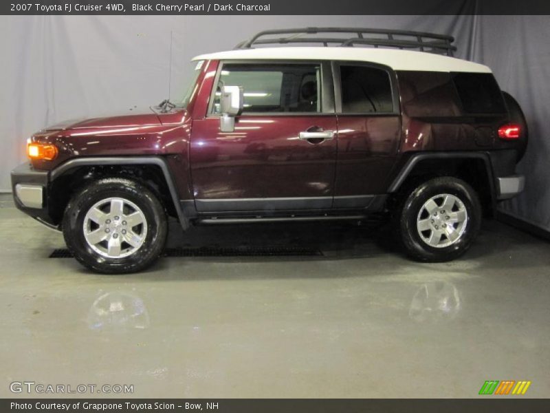 Black Cherry Pearl / Dark Charcoal 2007 Toyota FJ Cruiser 4WD