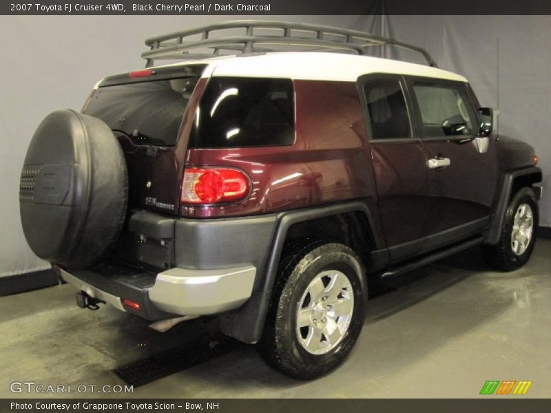 Black Cherry Pearl / Dark Charcoal 2007 Toyota FJ Cruiser 4WD