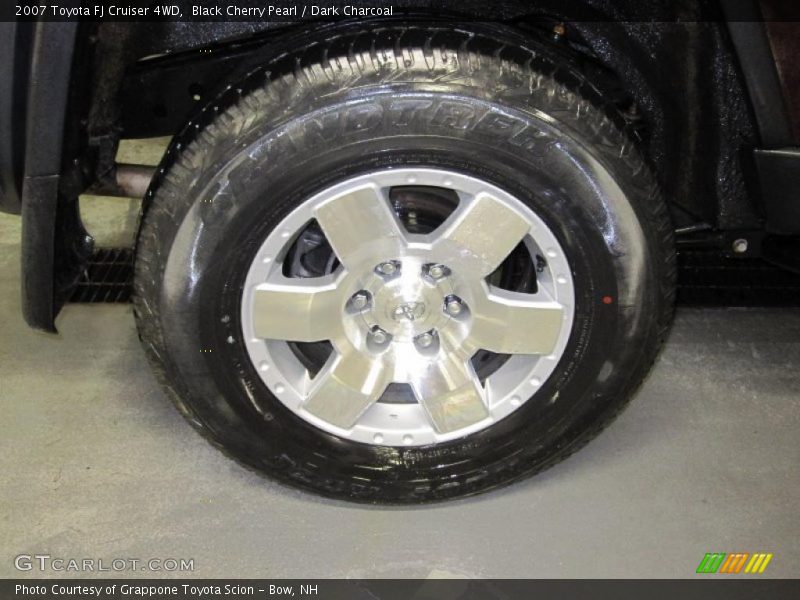 Black Cherry Pearl / Dark Charcoal 2007 Toyota FJ Cruiser 4WD