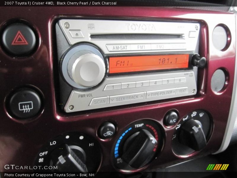 Black Cherry Pearl / Dark Charcoal 2007 Toyota FJ Cruiser 4WD