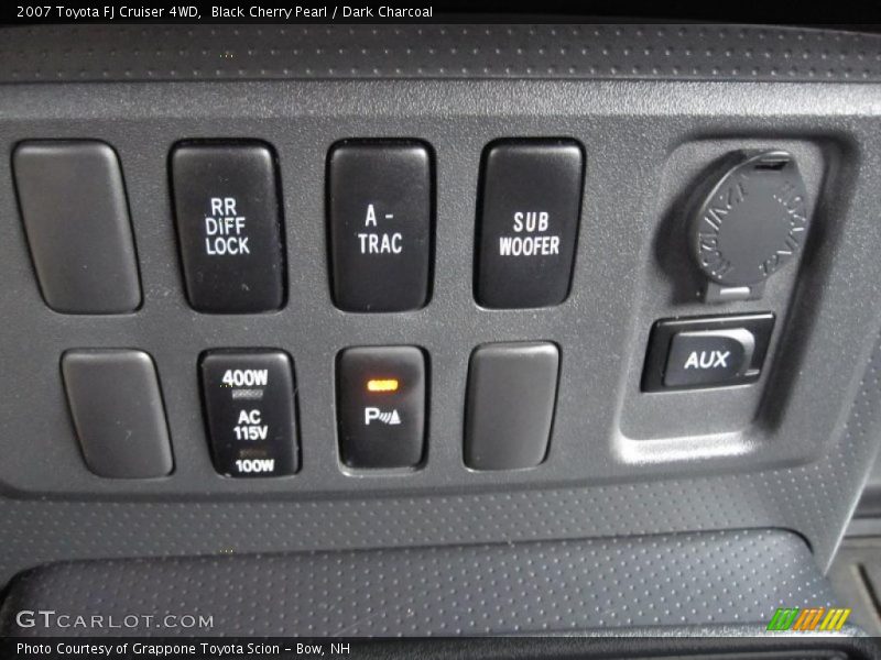 Black Cherry Pearl / Dark Charcoal 2007 Toyota FJ Cruiser 4WD