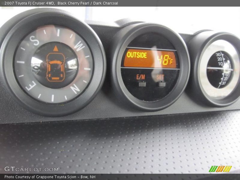 Black Cherry Pearl / Dark Charcoal 2007 Toyota FJ Cruiser 4WD