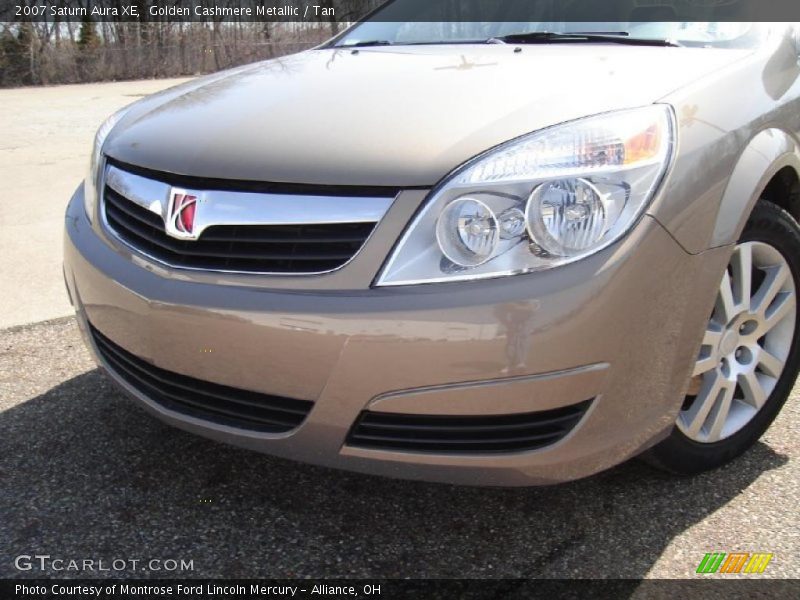 Golden Cashmere Metallic / Tan 2007 Saturn Aura XE