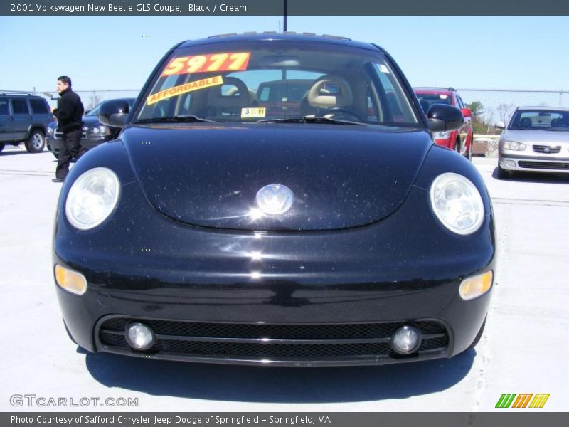 Black / Cream 2001 Volkswagen New Beetle GLS Coupe