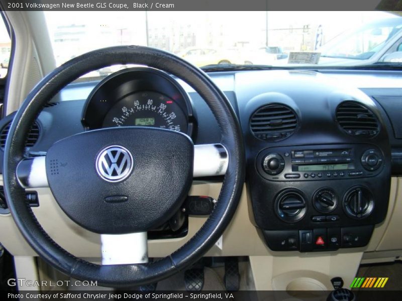 Black / Cream 2001 Volkswagen New Beetle GLS Coupe