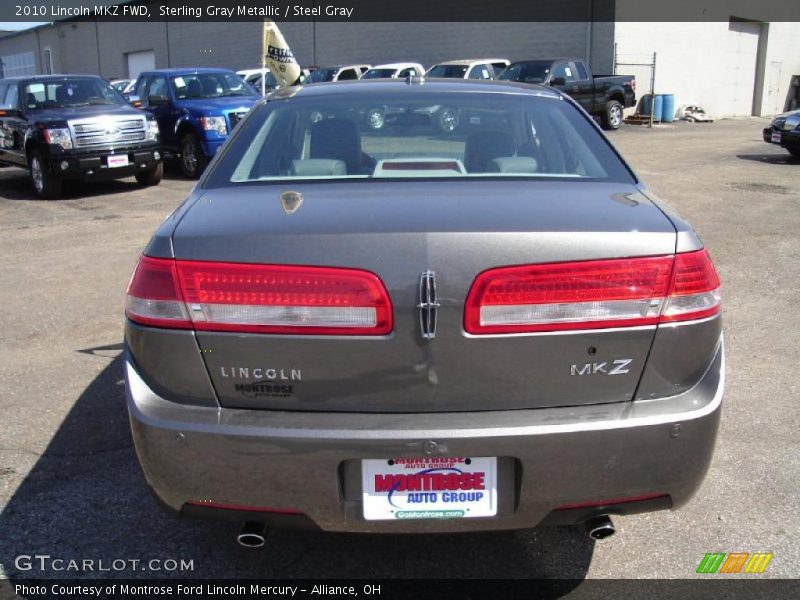 Sterling Gray Metallic / Steel Gray 2010 Lincoln MKZ FWD