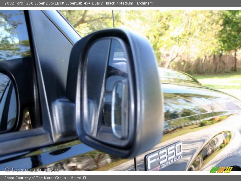 Black / Medium Parchment 2002 Ford F350 Super Duty Lariat SuperCab 4x4 Dually