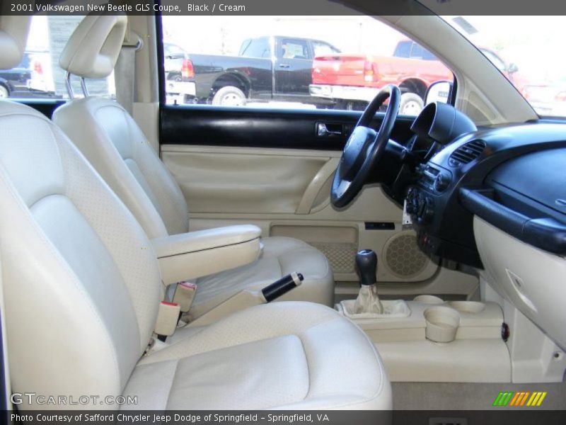 Black / Cream 2001 Volkswagen New Beetle GLS Coupe
