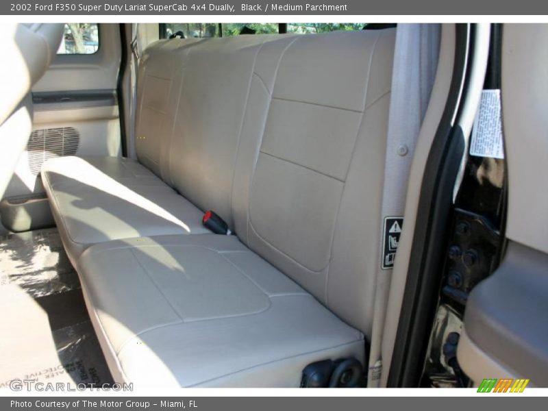 Black / Medium Parchment 2002 Ford F350 Super Duty Lariat SuperCab 4x4 Dually