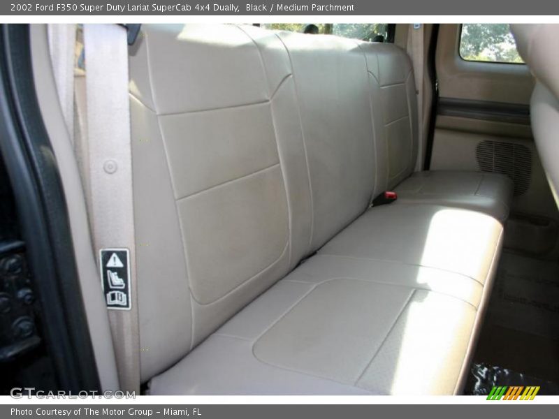 Black / Medium Parchment 2002 Ford F350 Super Duty Lariat SuperCab 4x4 Dually