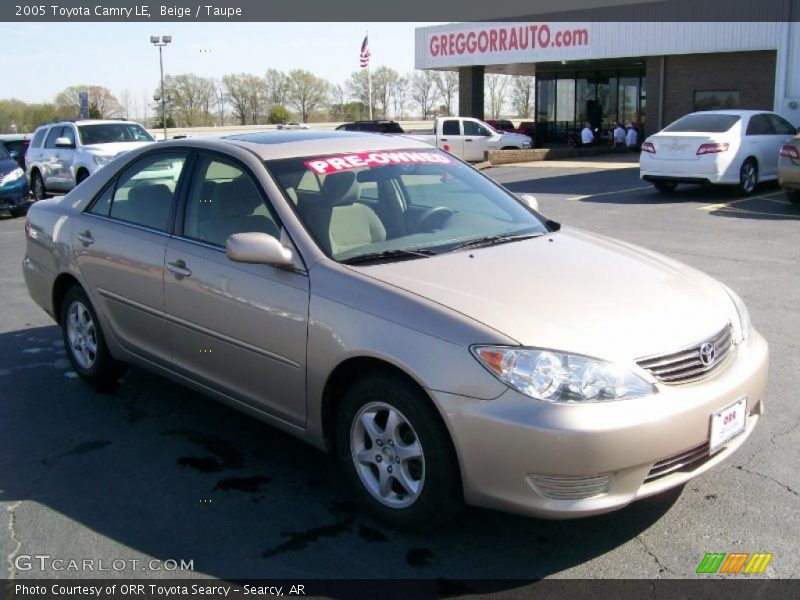 Beige / Taupe 2005 Toyota Camry LE