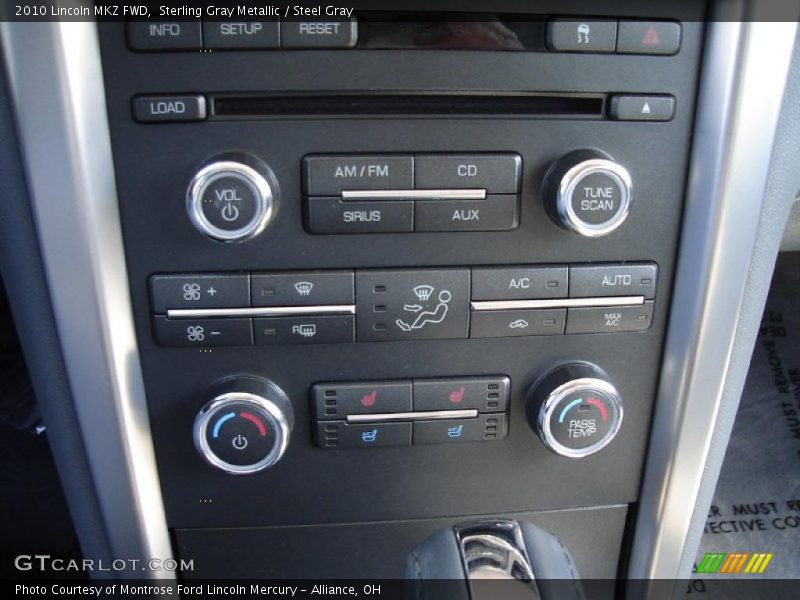 Sterling Gray Metallic / Steel Gray 2010 Lincoln MKZ FWD