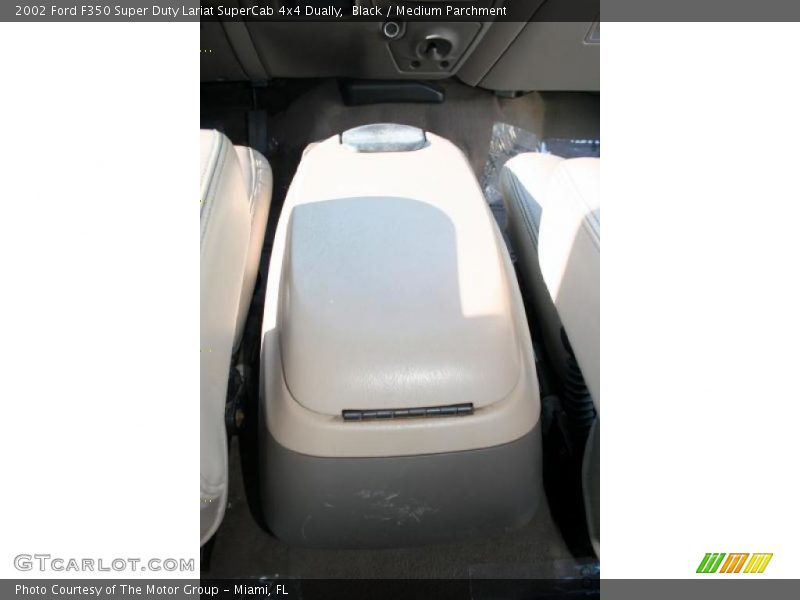 Black / Medium Parchment 2002 Ford F350 Super Duty Lariat SuperCab 4x4 Dually