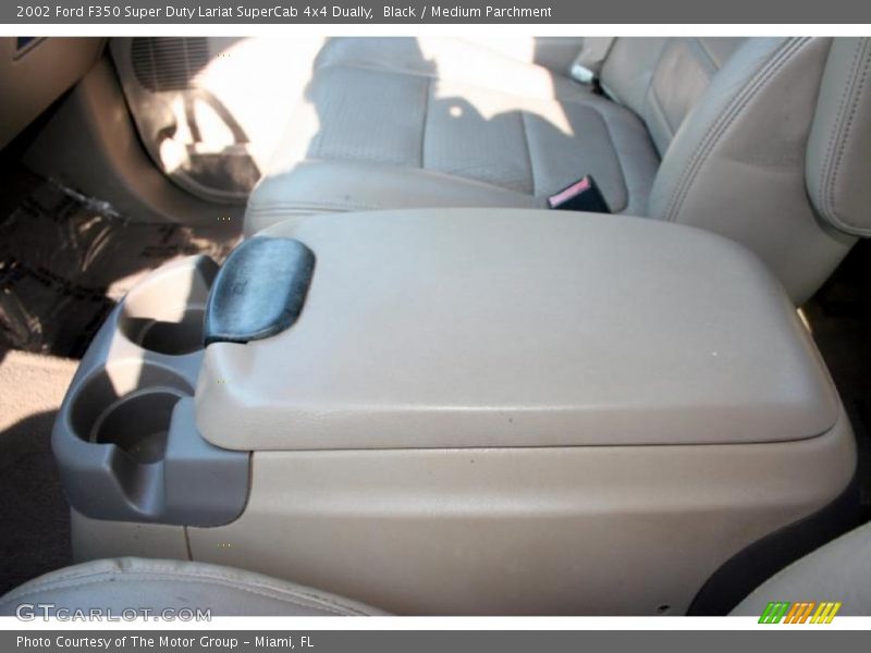 Black / Medium Parchment 2002 Ford F350 Super Duty Lariat SuperCab 4x4 Dually