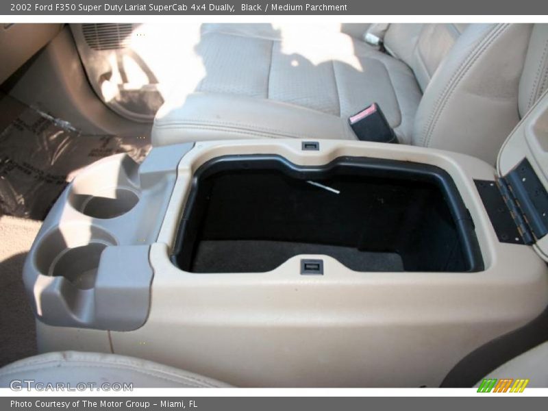 Black / Medium Parchment 2002 Ford F350 Super Duty Lariat SuperCab 4x4 Dually