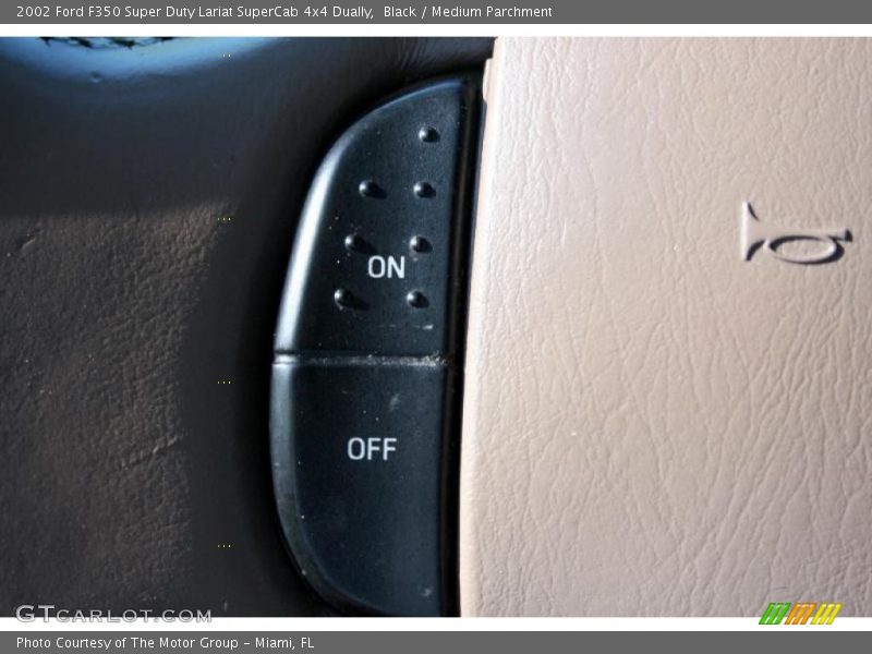 Black / Medium Parchment 2002 Ford F350 Super Duty Lariat SuperCab 4x4 Dually