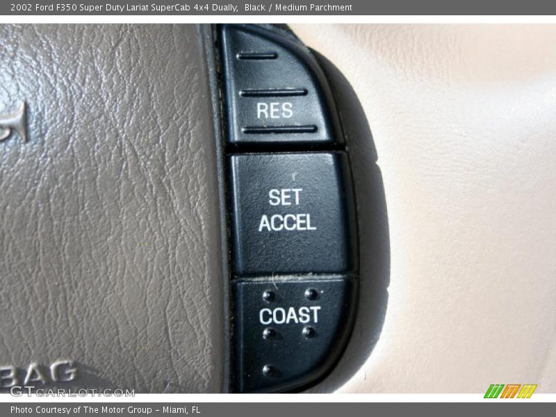 Black / Medium Parchment 2002 Ford F350 Super Duty Lariat SuperCab 4x4 Dually