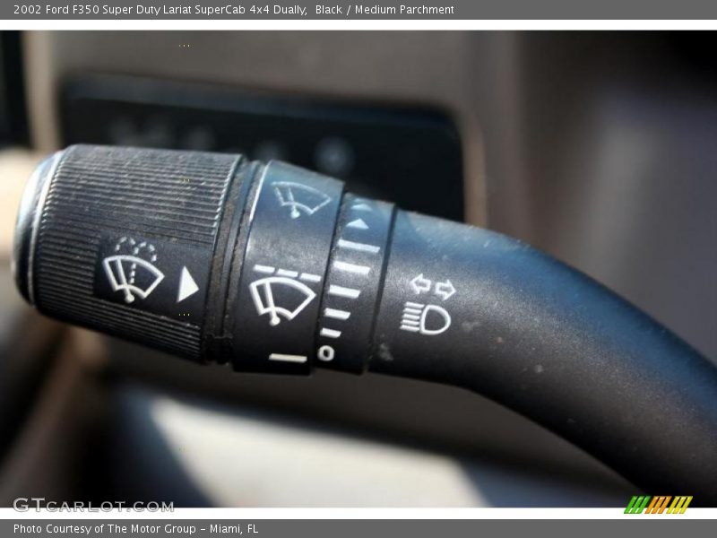 Black / Medium Parchment 2002 Ford F350 Super Duty Lariat SuperCab 4x4 Dually