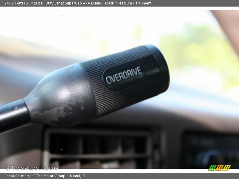 Black / Medium Parchment 2002 Ford F350 Super Duty Lariat SuperCab 4x4 Dually