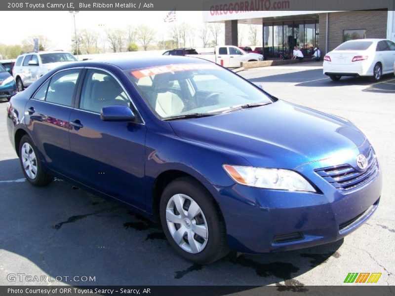 Blue Ribbon Metallic / Ash 2008 Toyota Camry LE