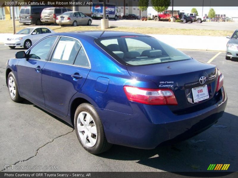 Blue Ribbon Metallic / Ash 2008 Toyota Camry LE