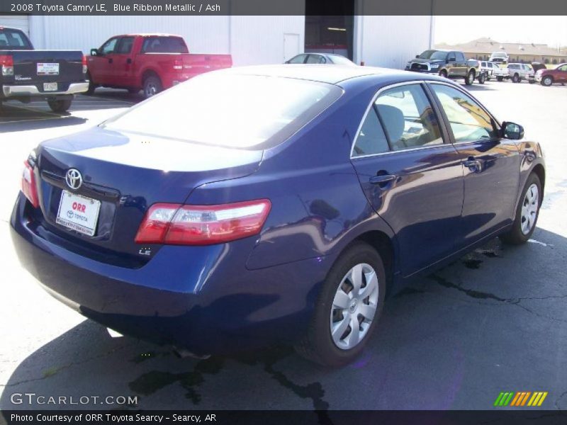 Blue Ribbon Metallic / Ash 2008 Toyota Camry LE