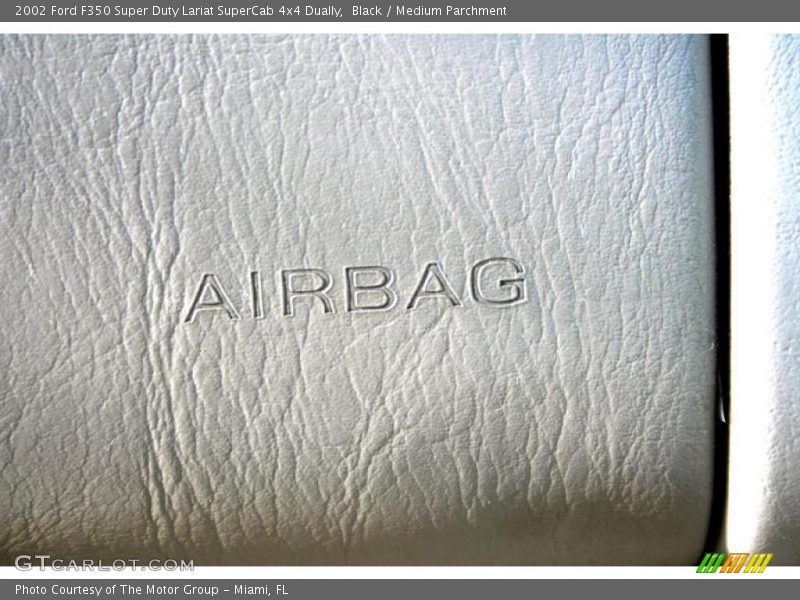 Black / Medium Parchment 2002 Ford F350 Super Duty Lariat SuperCab 4x4 Dually