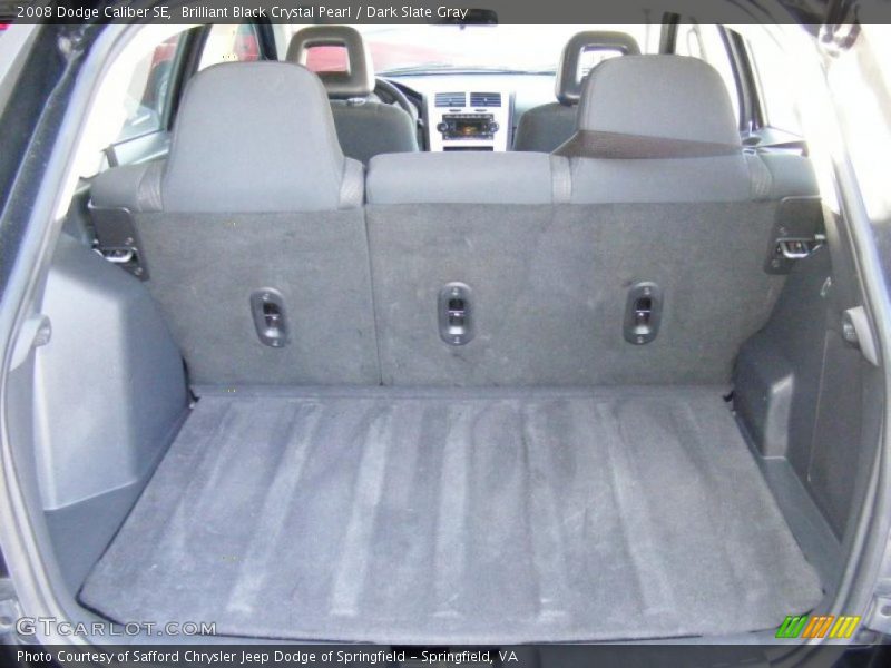 Brilliant Black Crystal Pearl / Dark Slate Gray 2008 Dodge Caliber SE