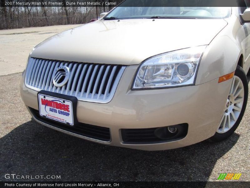 Dune Pearl Metallic / Camel 2007 Mercury Milan V6 Premier