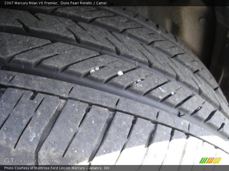 Dune Pearl Metallic / Camel 2007 Mercury Milan V6 Premier