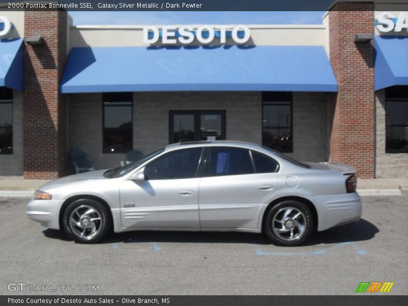 Galaxy Silver Metallic / Dark Pewter 2000 Pontiac Bonneville SSEi