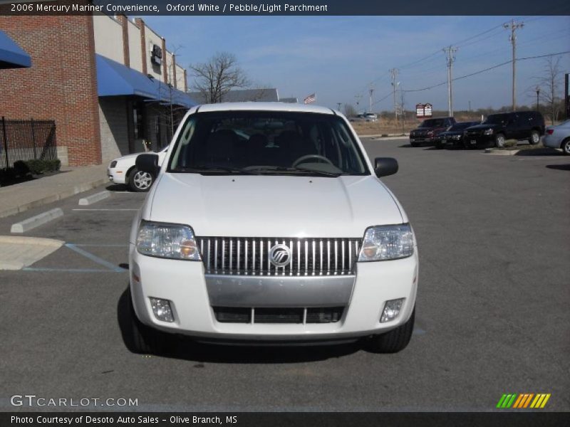 Oxford White / Pebble/Light Parchment 2006 Mercury Mariner Convenience