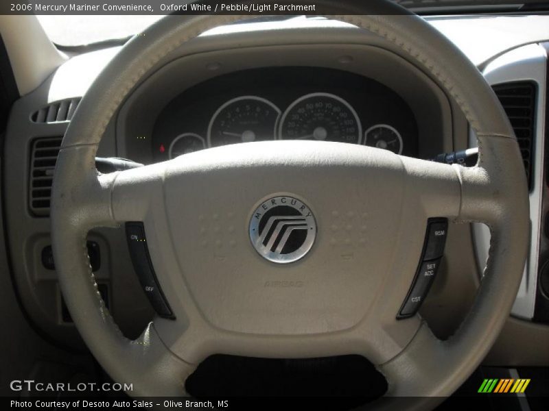 Oxford White / Pebble/Light Parchment 2006 Mercury Mariner Convenience