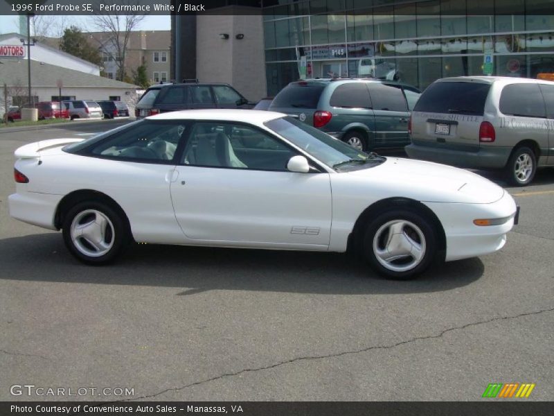 Performance White / Black 1996 Ford Probe SE