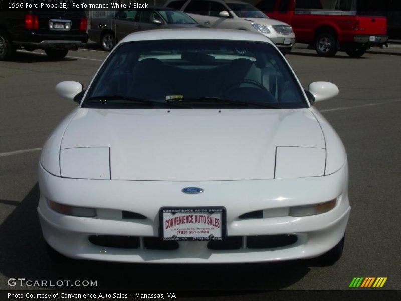 Performance White / Black 1996 Ford Probe SE
