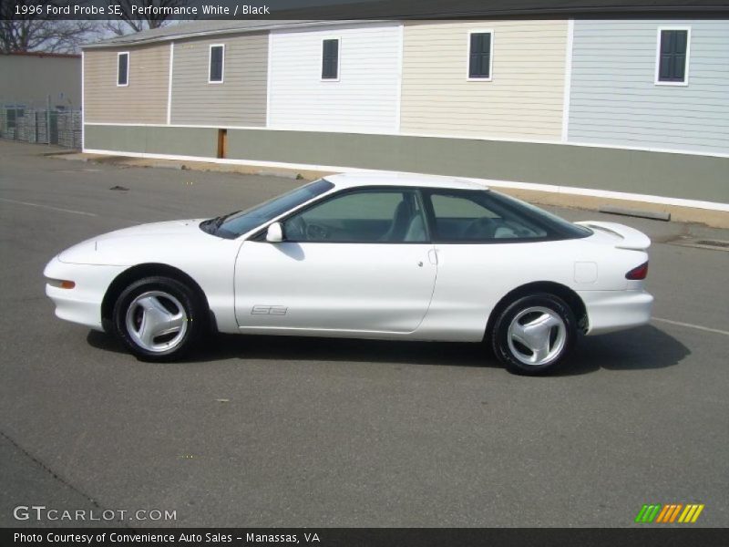 Performance White / Black 1996 Ford Probe SE