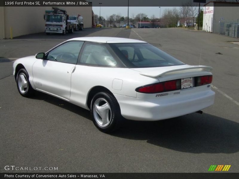 Performance White / Black 1996 Ford Probe SE