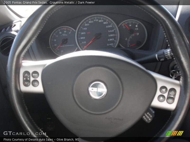 Graystone Metallic / Dark Pewter 2005 Pontiac Grand Prix Sedan